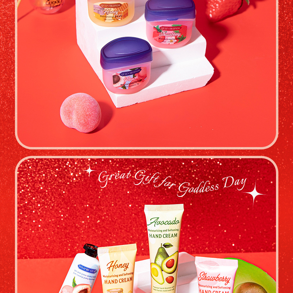 Skincare Queen - Коллекция увлажняющих масок для губ и