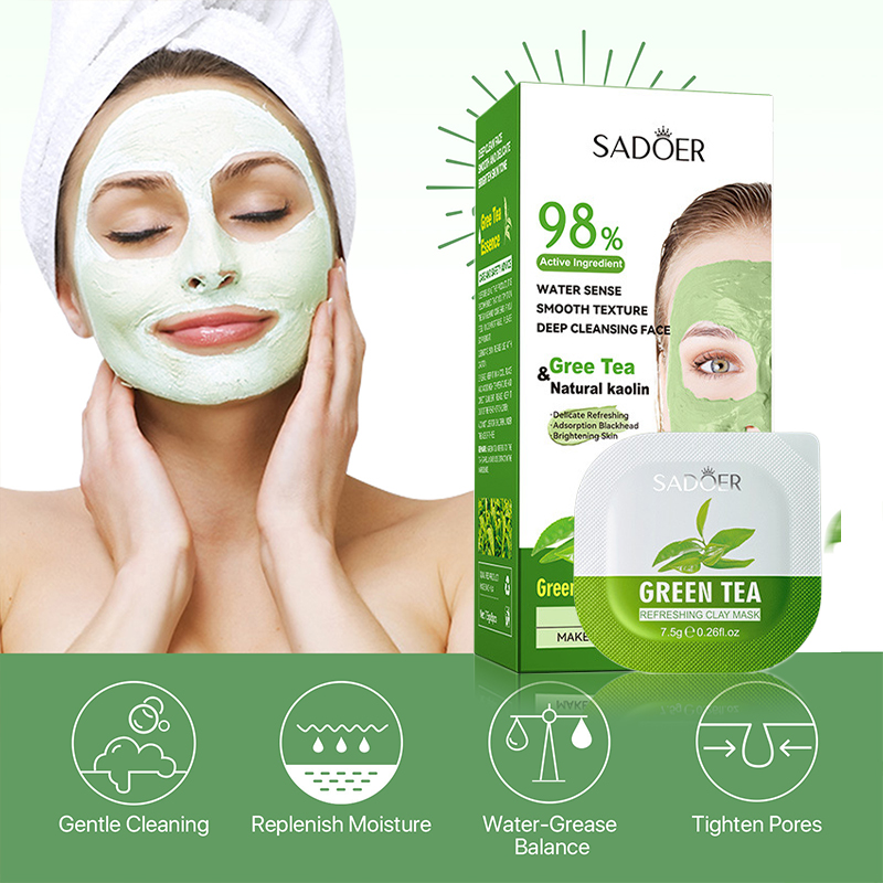 8 шт., маска для очистки лица  – обзор и цена Mud Mask Kaolin