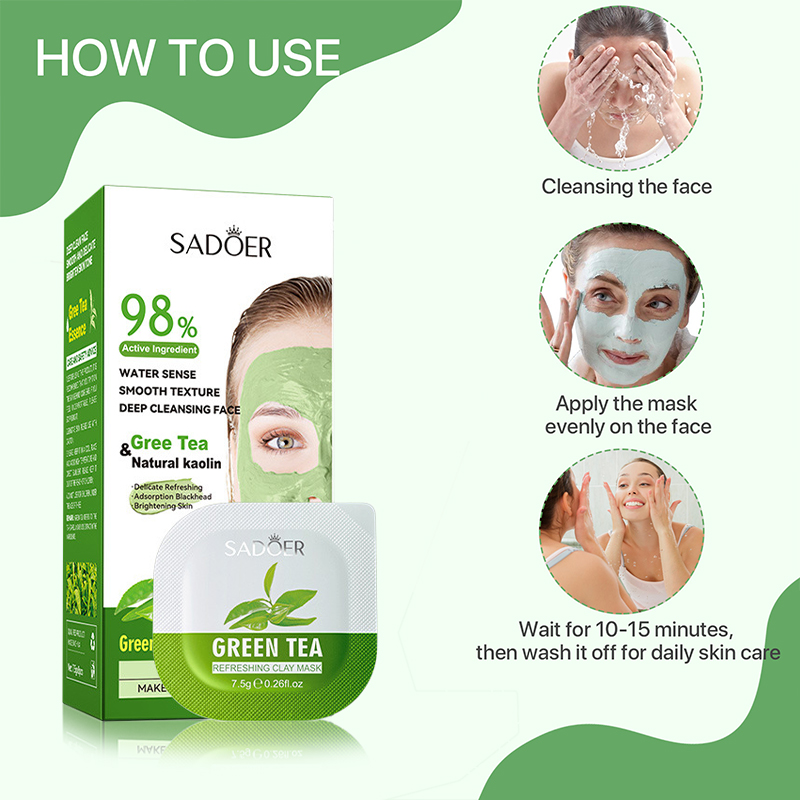 8 шт., маска для очистки лица  – обзор и цена Mud Mask Kaolin